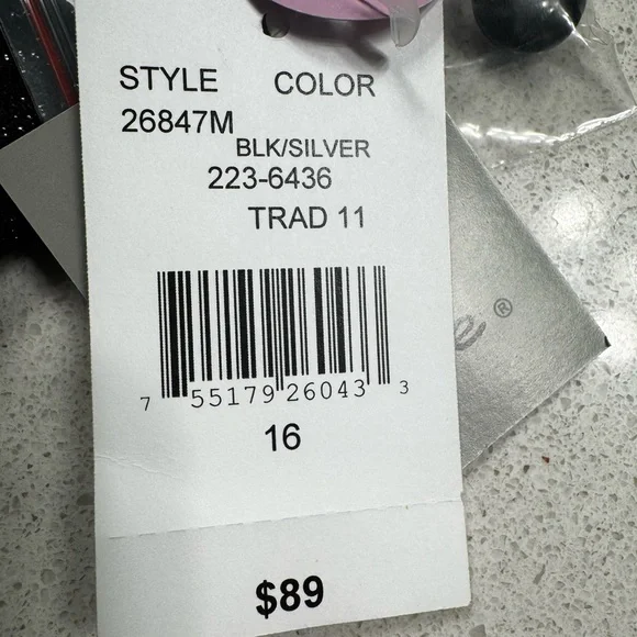 Jessica Howard Sparkling Black Long Sleeve Dress - Picture 5 of 6